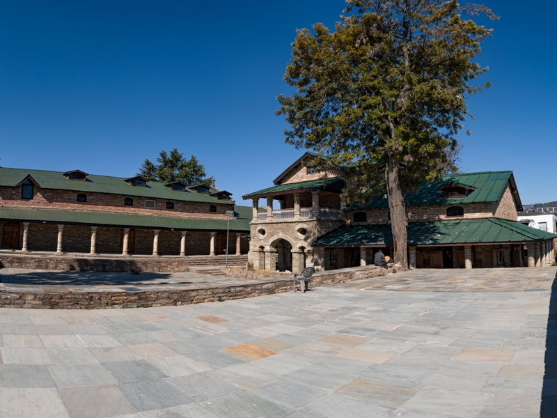 The Malla Mahal at Almora fort complex - the residence of the Chand kings